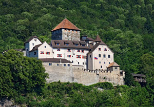 Schloss Vaduz: Wohnsitz des Fürsten von Liechtenstein